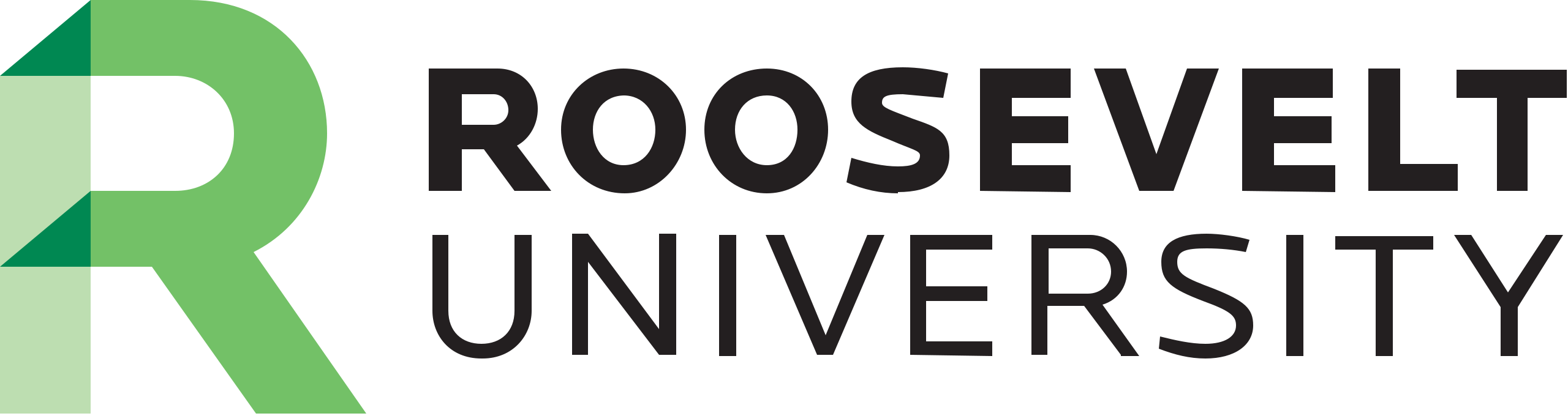 Roosevelt University logo Roosevelt University logo