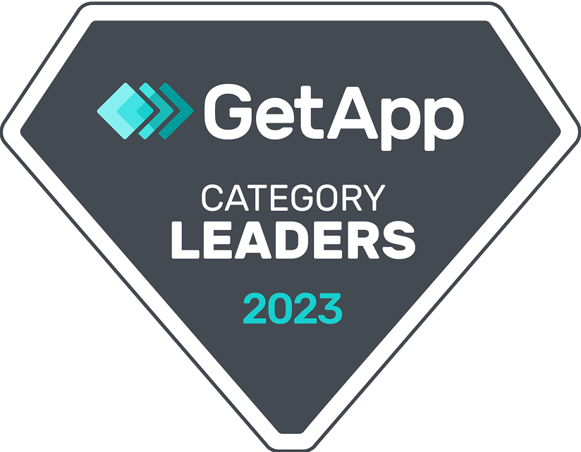 GetApp Category Leaders badge 2023